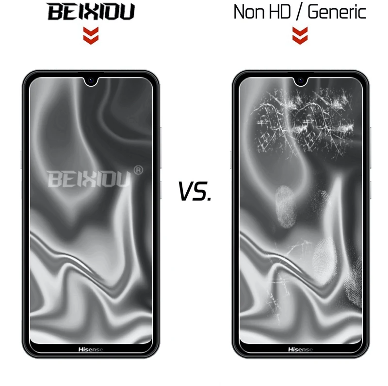 2 шт Полное закаленное стекло для HISENSE H30 LITE защита экрана 2.5D 9h защитная пленка |