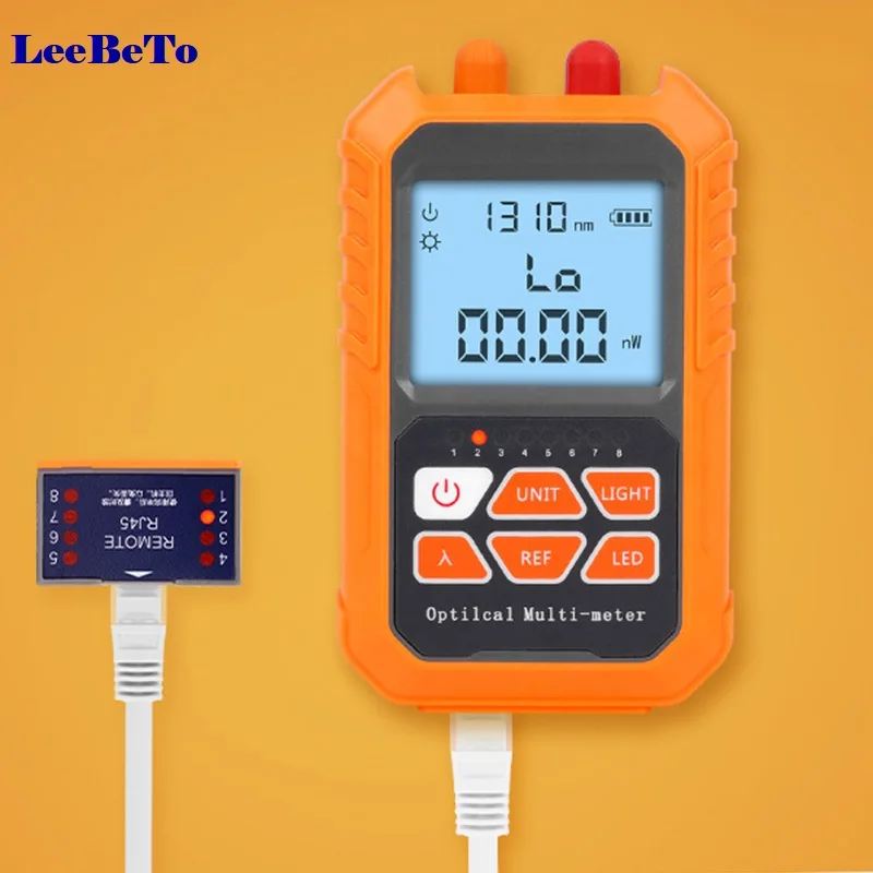 1Mw With 5Km Visual Fault Locator 3in1 Optical Power Meter Network Cable Test Lighting Fiber Tester | Мобильные телефоны и