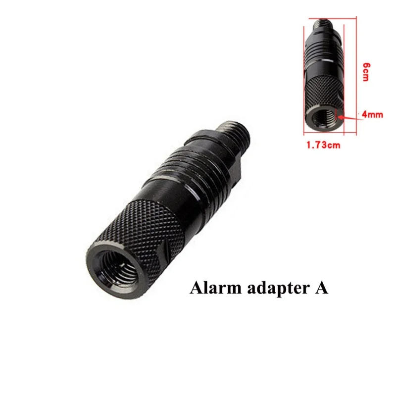 

LED Fishing Bite Alarm Waterproof Loud Sound Bell On Fishing Rod Quick Connect Alarm Adapter Daytime Night Fishing Equipment