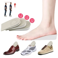 invisible height increased insoles for men women elevator shoes inserts half breathable heightening insole heel lift shoe pads