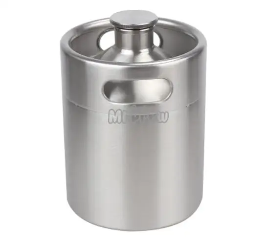 5L 170 унций из нержавеющей стали кувшин для пива мини-кег емкость пивоварения