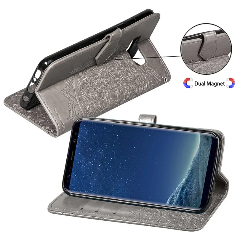 3D цветок чехол для samsung Galaxy A50 A30 A40 A10 A20 A70 S10 S9 S8 S7 J2 Core J3 J5 J7 J1 A6 A7 J6 J4 Plus крышка