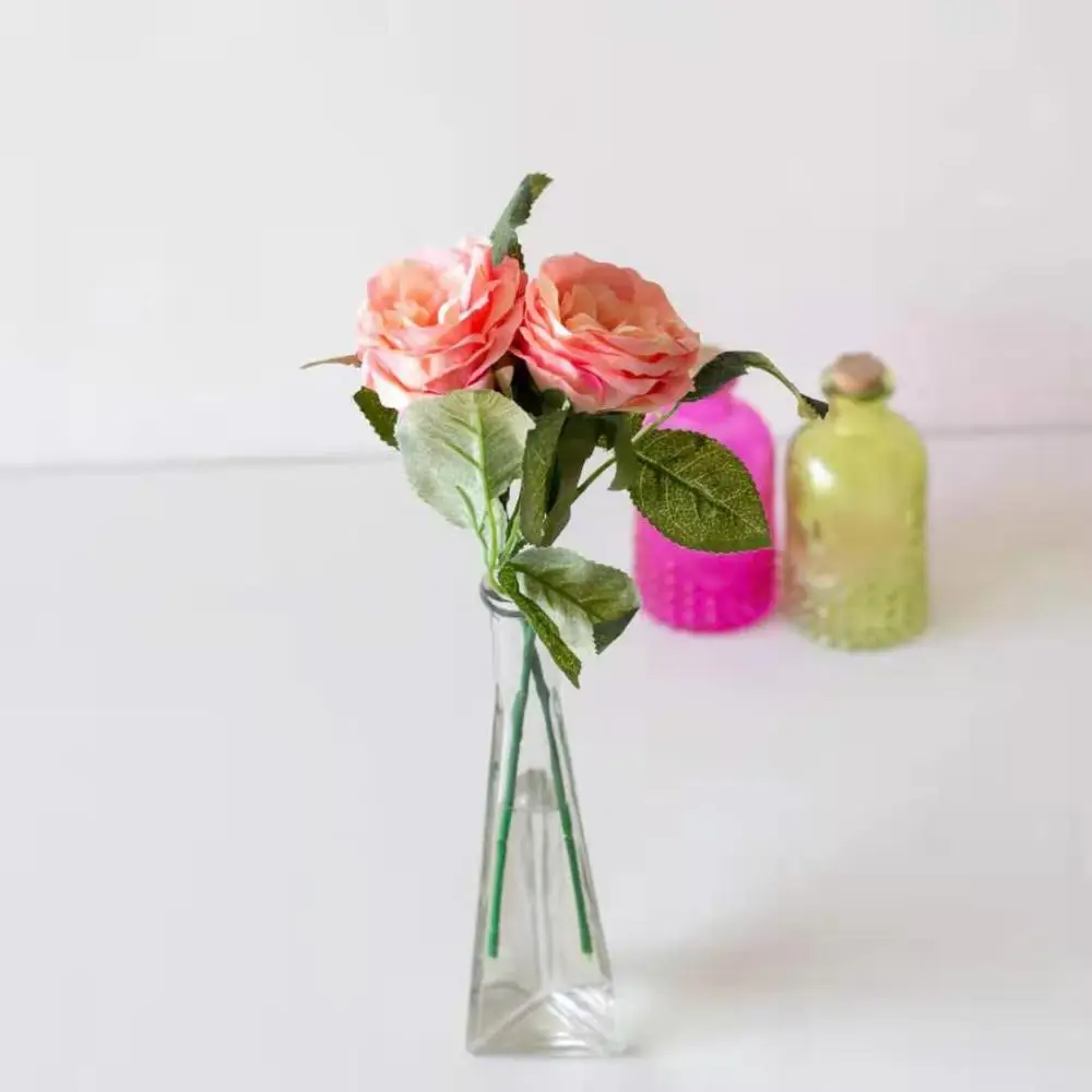 Искусственные цветы из роз для украшения дома оптовая продажа искусственные