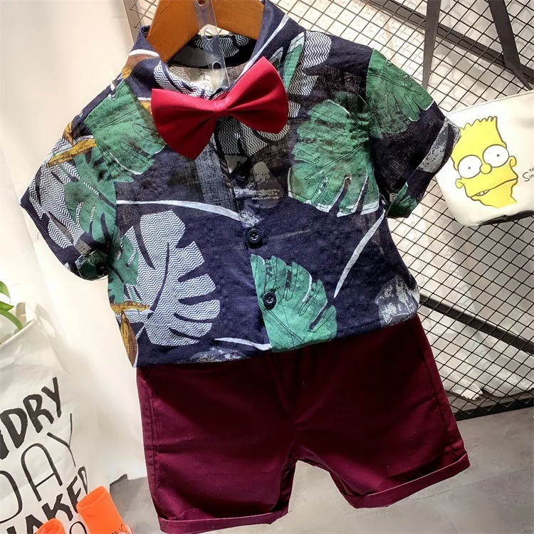 2 шт. футболка и шорты для мальчиков на возраст 2-7 лет |