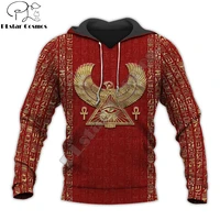 egyptian horus symbol 3d printed men hoodie harajuku fashion hooded sweatshirt street jacket autumn unisex hoodies kj671