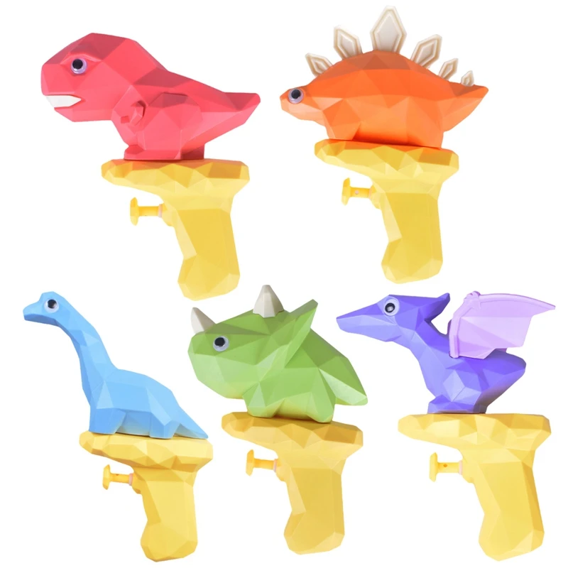 Летняя 3d-игрушка для детей водяной пистолет-динозавр милый мультяшный