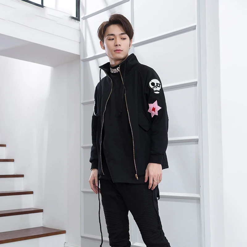 Фотоосень и зима новинка мужское тонкое бархатное утепленное Свободное пальто с