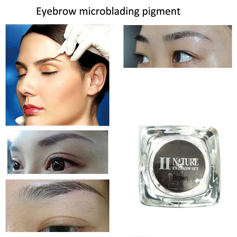 100% растительная эссенция Перманентная подводка для бровей губ тату пигмент