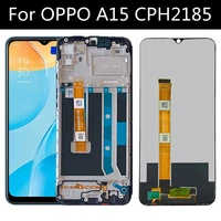 6 52 lcd for oppo a15 cph2185 lcd display touch screen digitizer assembly replacement parts for oppo a15 2020 lcd