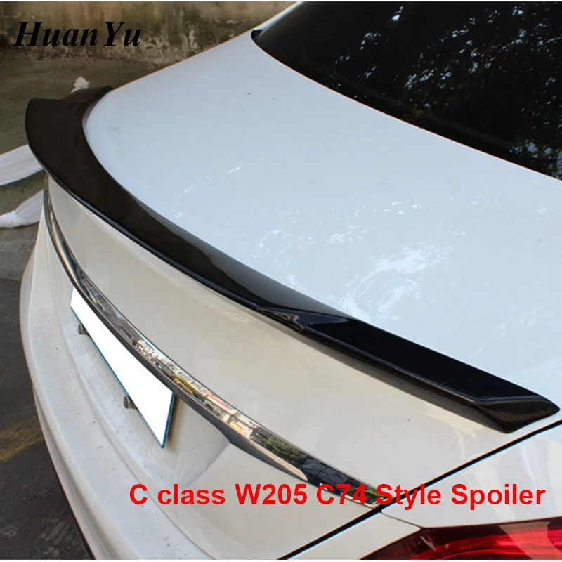 W205 2-дверный и 4-дверный задний спойлер C74 для багажника Mercedes-benz класса C купе или