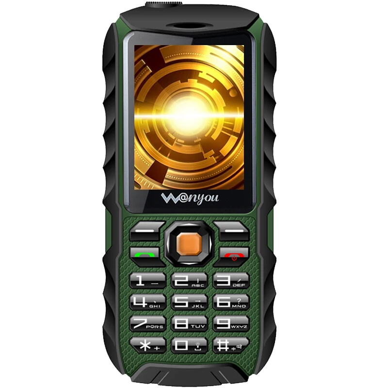 WY998 мобильный телефон 2 4 дюйма две sim карты двойной режим ожидания Bluetooth фонарик 3800