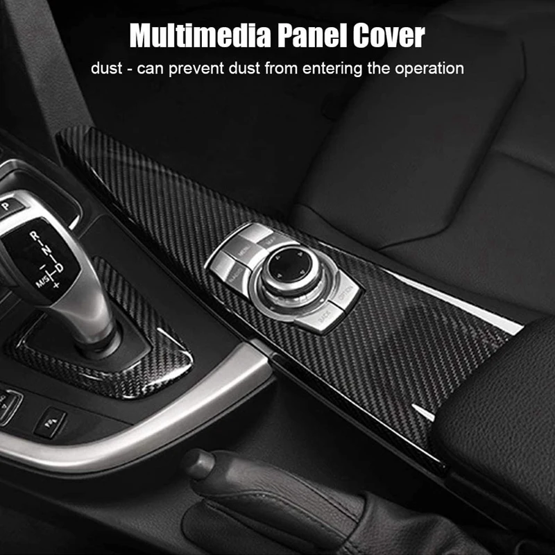 Автомобильная Мультимедийная панель накладка наклейка для BMW 3 серии F30 F34 4 F33 F36