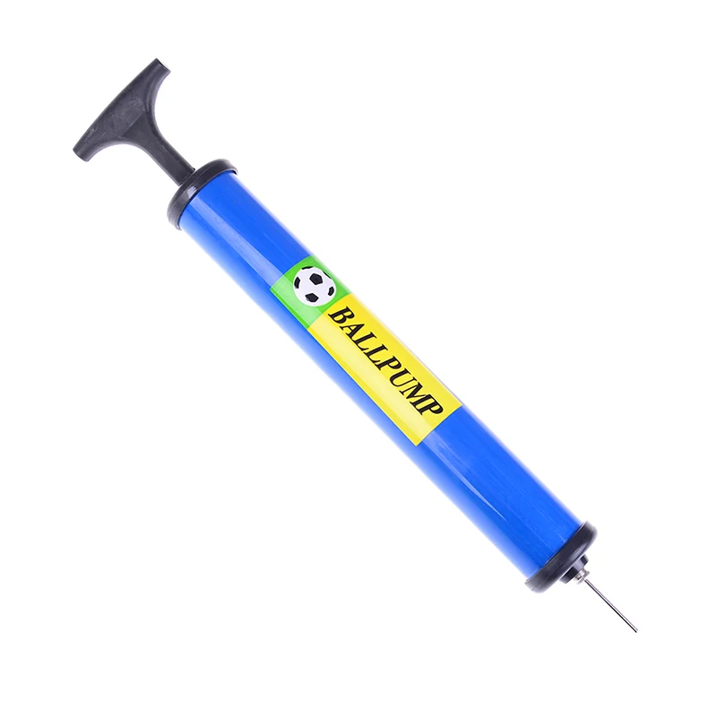 

12inch Plastic Steel Handle Basketball Football Air Pump Inflator Standard Size Needle Suitable For Different Kinds Of Balls