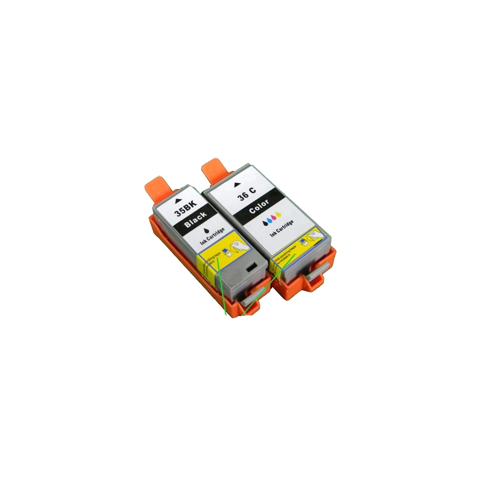 2 шт. совместимый чернильный картридж для canon pixma ip100 mini260/320 PGI 35 PGI35 CLI 36 CLI36|ink cartridge|ink