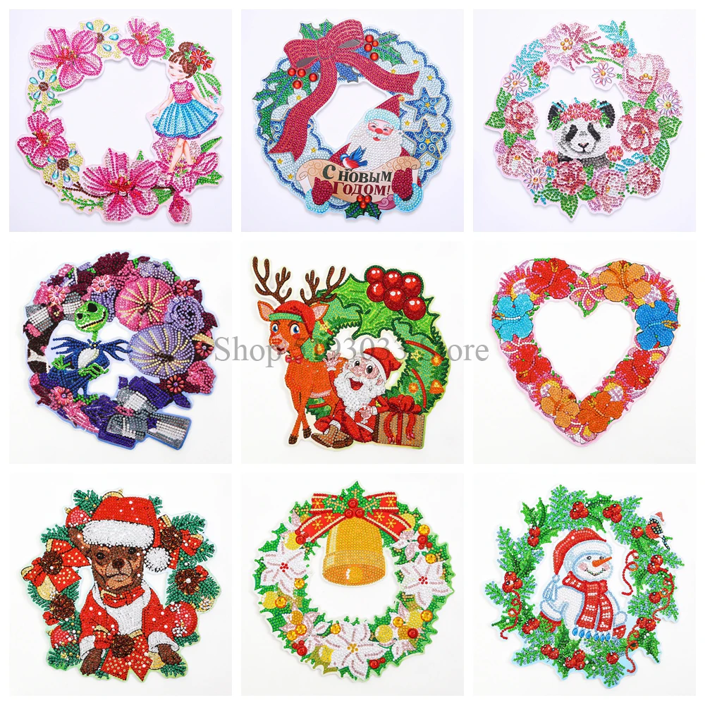 

Набор для алмазной вышивки «венок»