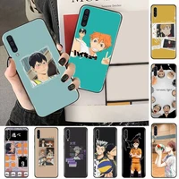 0 haikyuu phone case for samsung a40 a50 a51 a71 a20e a20s s8 s9 s10 s20 plus note 20 ultra 4g 5g