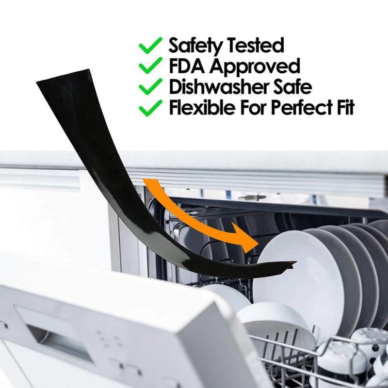 

Stove Slit Slot Silica Gel Slot Bar Kitchen Counter Oil T-strap Crack Anti-stain