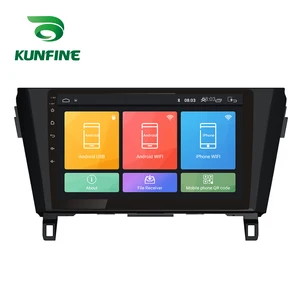 Автомобильный радиоприемник для Nissan Qashqai 2016 2017X-Trail 14-18 Octa Core Android 10,0 автомобильный DVD GPS-навигатор плеер Deckless Car Stereo