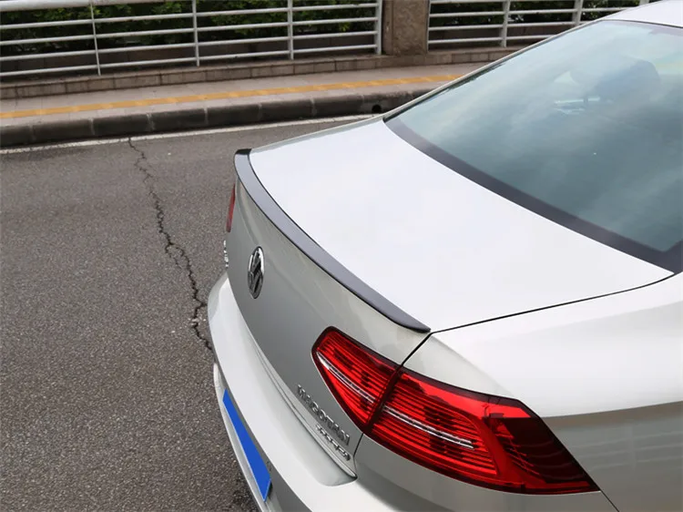 Спойлер для VW passat B8 заднее крыло автомобиля из АБС пластика неразрисованный