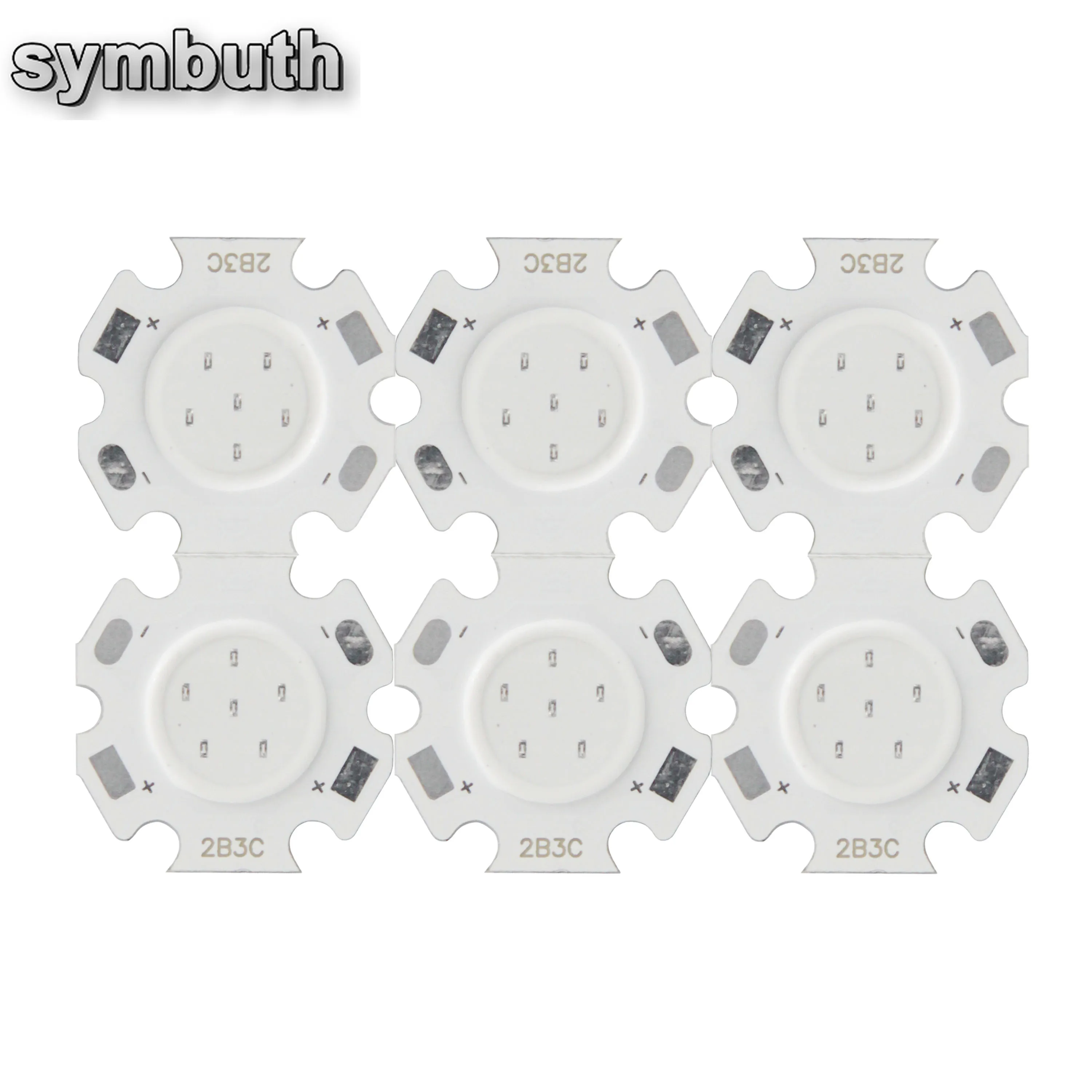 10 шт. диаметр 20 мм 20-0702 7 Вт 21 В постоянного тока круглый светодиодный источник