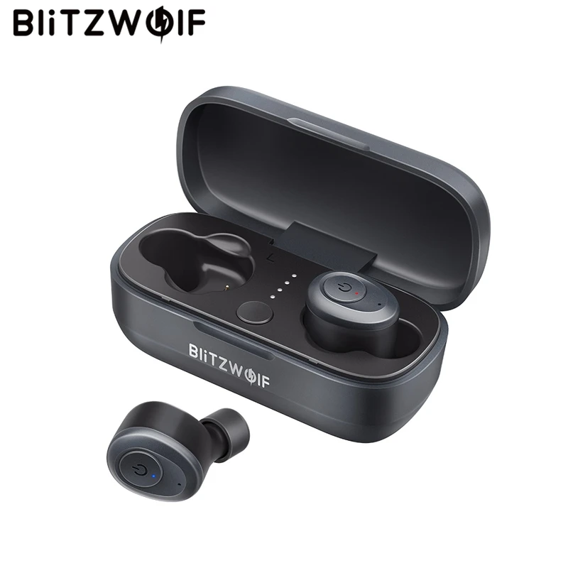 Blitzwolf BW-FYE4 bluetooth 5,0 TWS настоящие беспроводные наушники AAC SBC HiFi наушники-вкладыши стерео звук двусторонний звонок Водонепроницаемый
