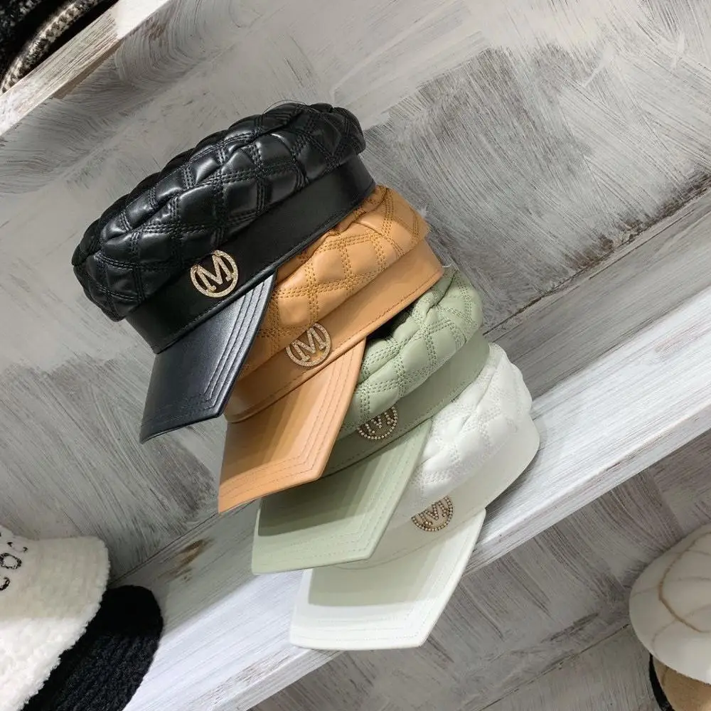 USPOP зимние шапки женская кепка газетчика женские мокасины с бриллиантовыми