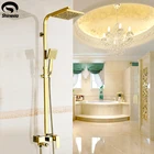 Смеситель для ванной shinessie, латунный, с Изливом, настенный набор