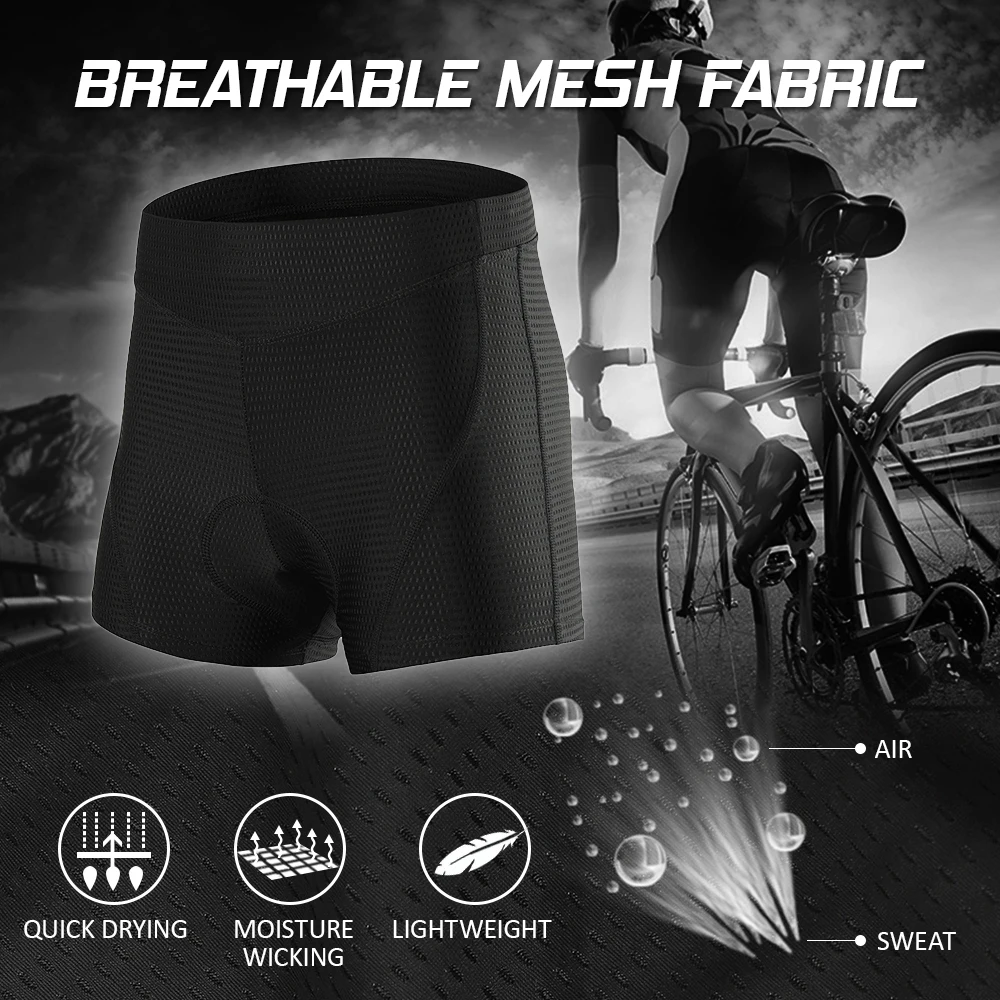 

High-End Men's Cycling Shorts 3D Foam Padded Breathable Underwear Cycling Road Bike Mountain Bike Shorts Cycling Downhill Shorts