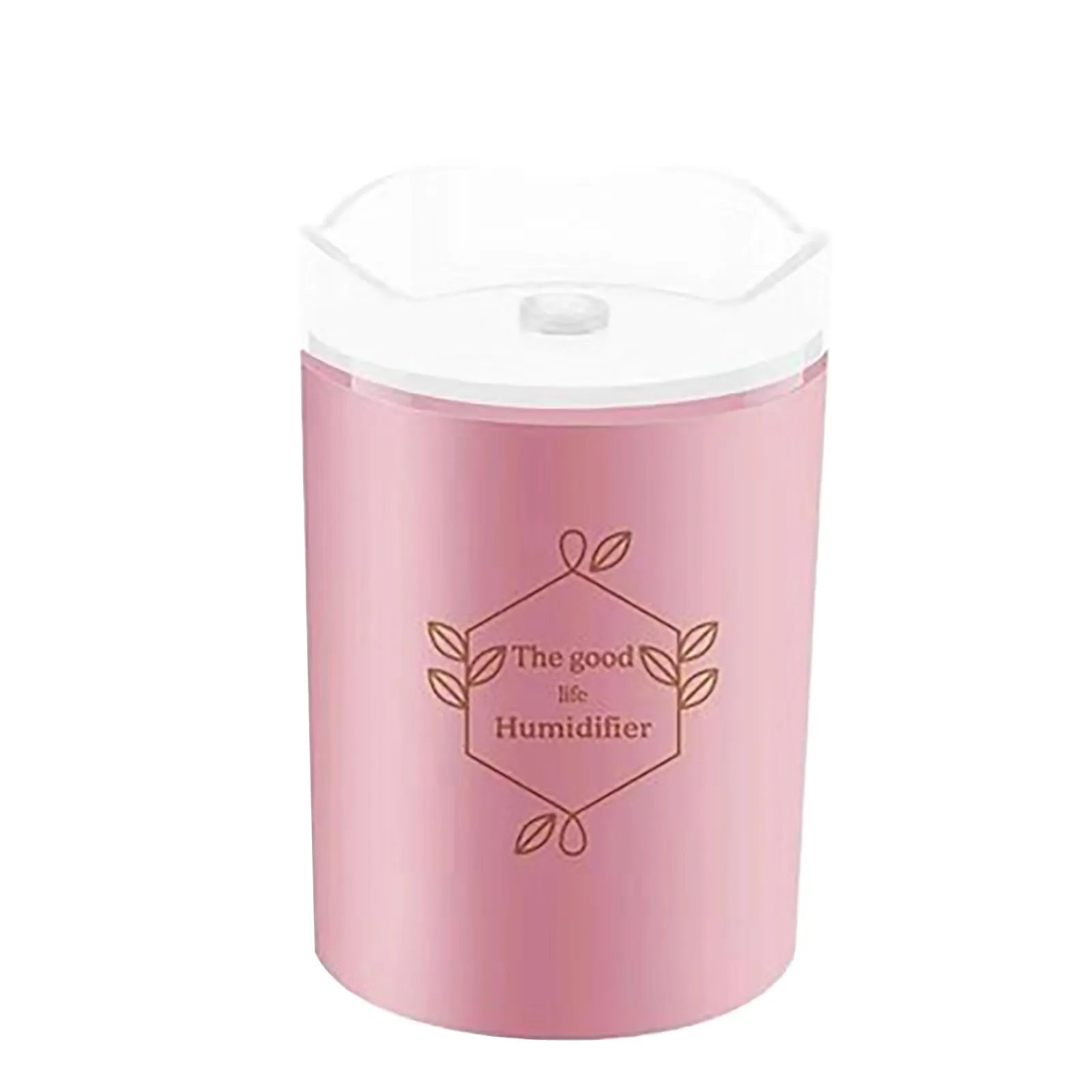 

Portable Mini Humidifier With Three Modes Usb Button Type Candlelight Large Capacity Humidifier Holiday Gift For Girlfriend#B