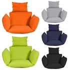 Подвесные коврики для кресла в форме яйца, плетеная подвесная подушка для сиденья из ротанга, нескользящая Мягкая Подушка для кресла в виде колец