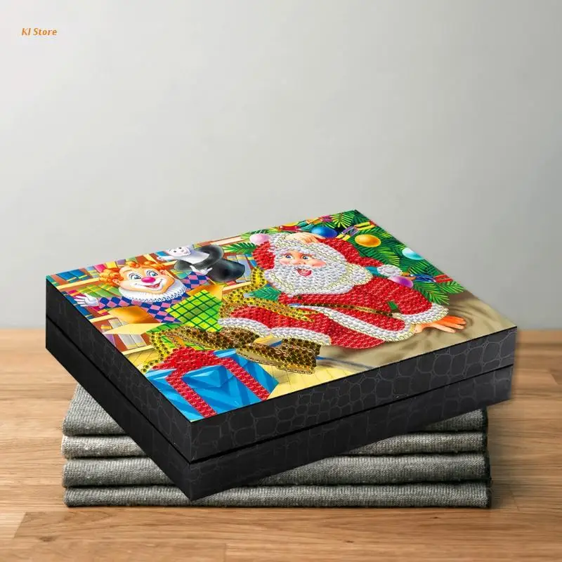 

J78F Jewellery box packaging desktop gift storage organiser ear rings travel portable necklace arm for women girls PU leathe