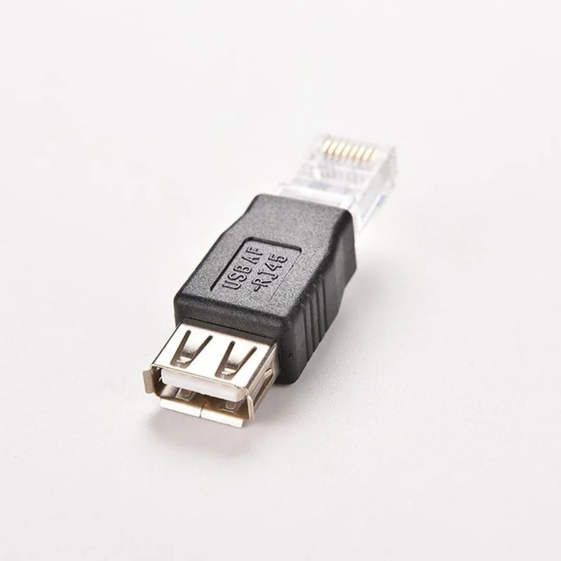 2 шт. USB к RJ45 гнездовой разъем A Ethernet Интернет адаптер UY8 | Компьютеры и офис