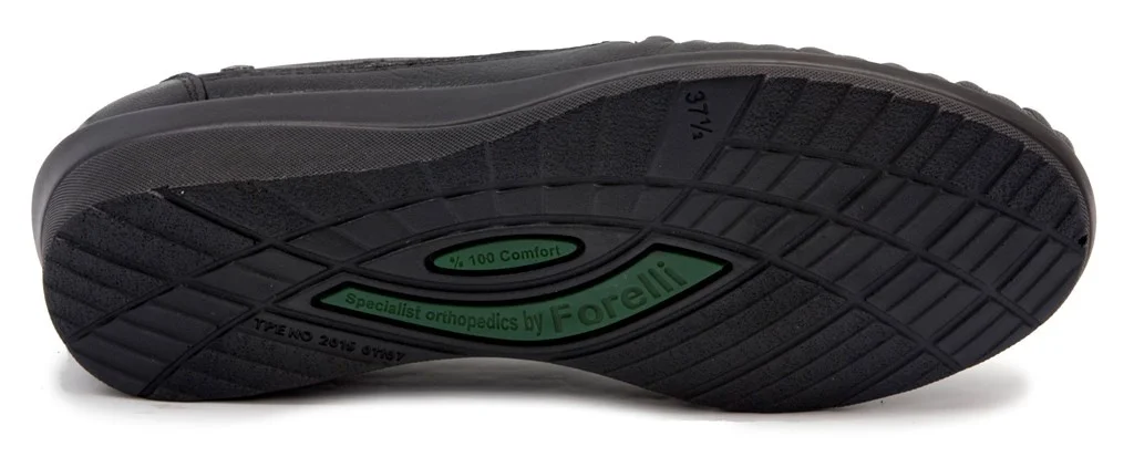 

Forelli 26209 BLACK Women Shoes Orthopedic