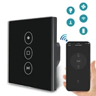 Умный таймер затвора Tuya Smart Life, wi-fi переключатель для штор, совместим с Alexa Echo Google Assistant, для жалюзи