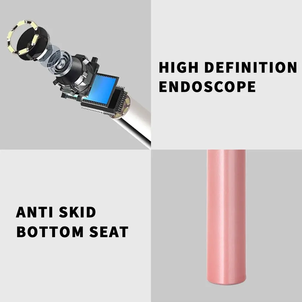 

Intelligent Wireless Waterproof Visual Earpiece Endoscope Multifunctional Luminous Earpiece Visual Otoscope