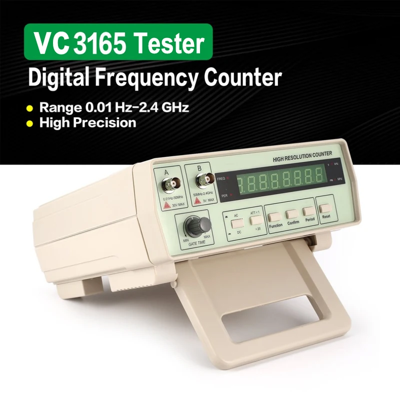 Dreamberg оригинальный VC3165 радиочастотный счетчик РЧ измеритель частоты анализатор