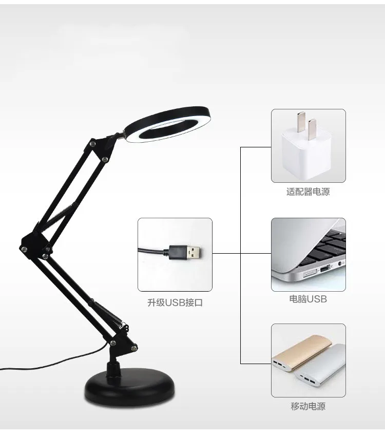 

NEW Stepless Dimmable Desk Lamps Table Lamp LED Study Student Office Table Top Lanterns USB Powered Eye Protect Reading Light