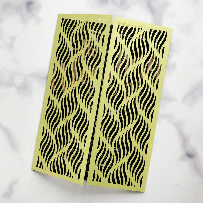 20 шт./лот открытые жемчужные бумажные Пригласительные открытки кружевные