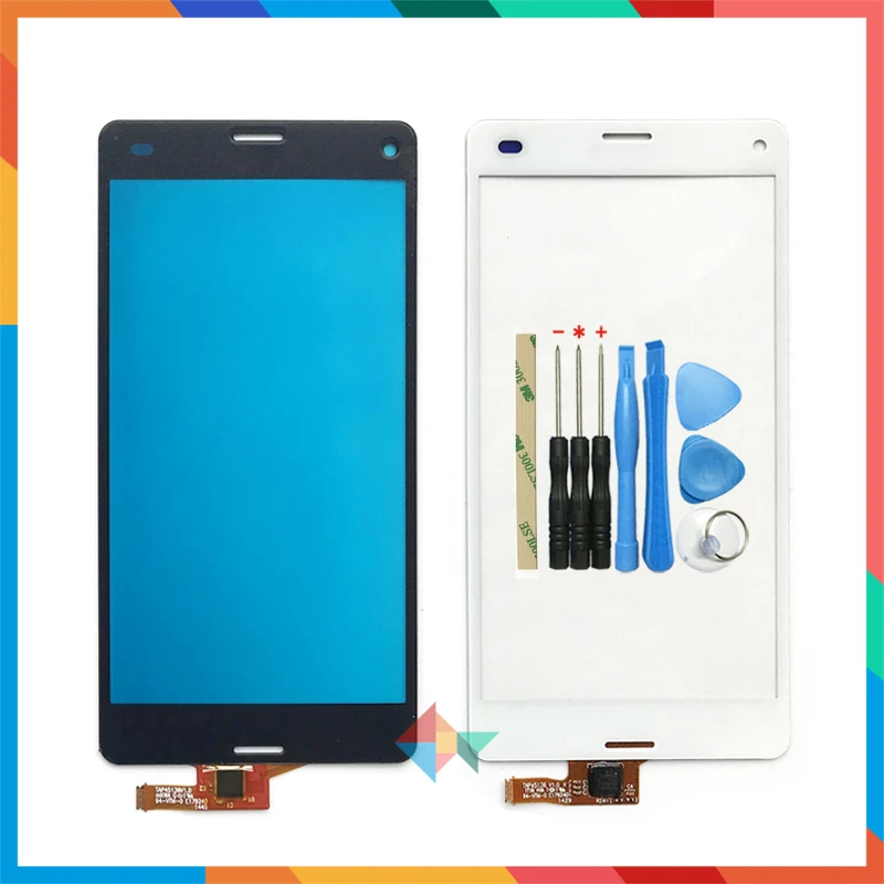 Высокое качество 4 6 &quotдля Sony Xperia Z3 mini Compact D5803 сенсорный экран дигитайзер переднее