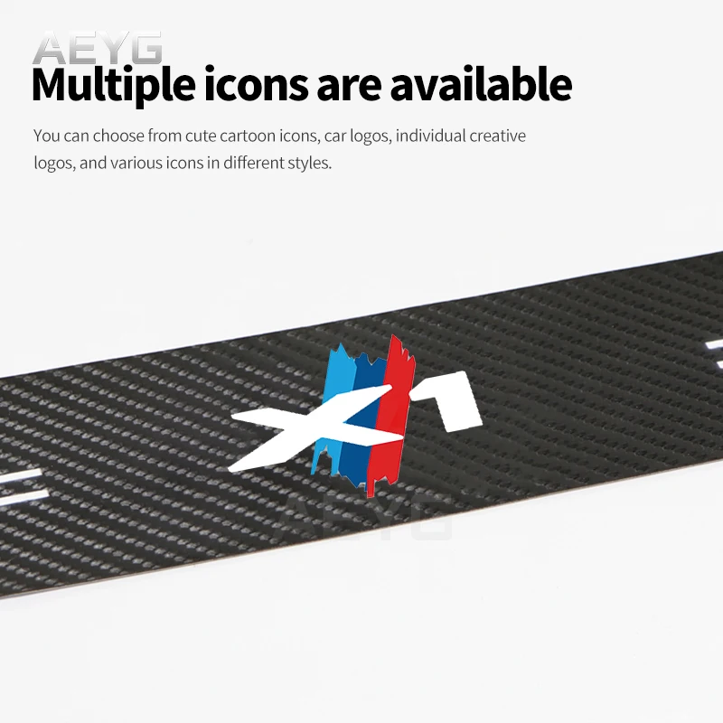 Защитные наклейки из углеродного волокна на пороги автомобиля кожаные виниловые