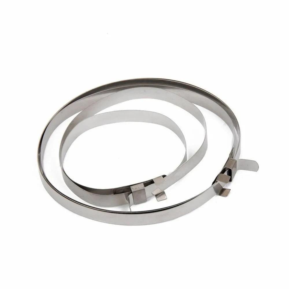 10шт. Комплект зажимов для манжеты ШРУСа из нержавеющей стали Раздвижной зажим Универсальный набор для автомобиля короткий Большие резинки на.