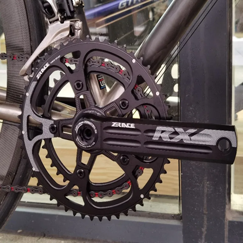 

ZRACE RX Crank Set 170mm, 40T/42T/44T Single Speed Crank Compatible With All 10-12s Chains for Gravel-bikes Cyclo-Cross DUB BB29