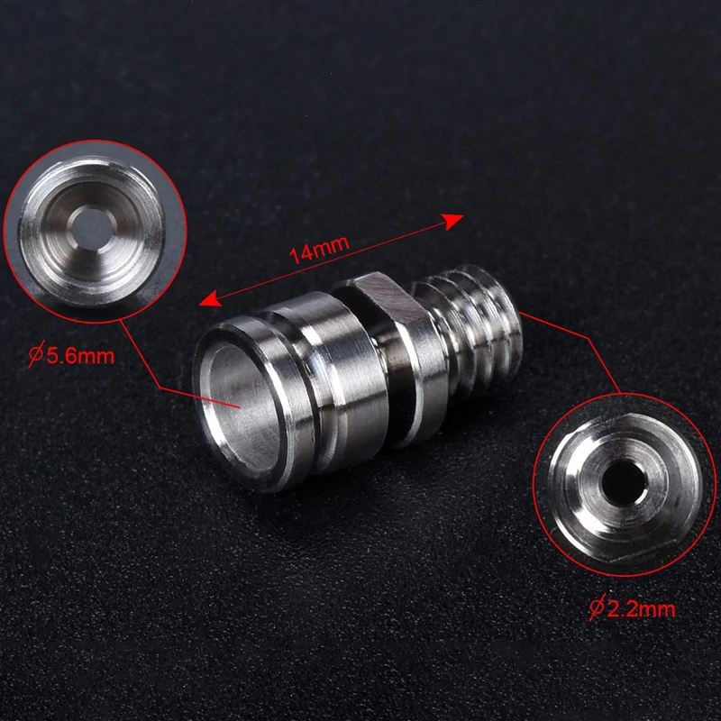 CR10 радиатор швейцарский Hotend титана тепловой выключатель шланг для CR-10 Ender-3