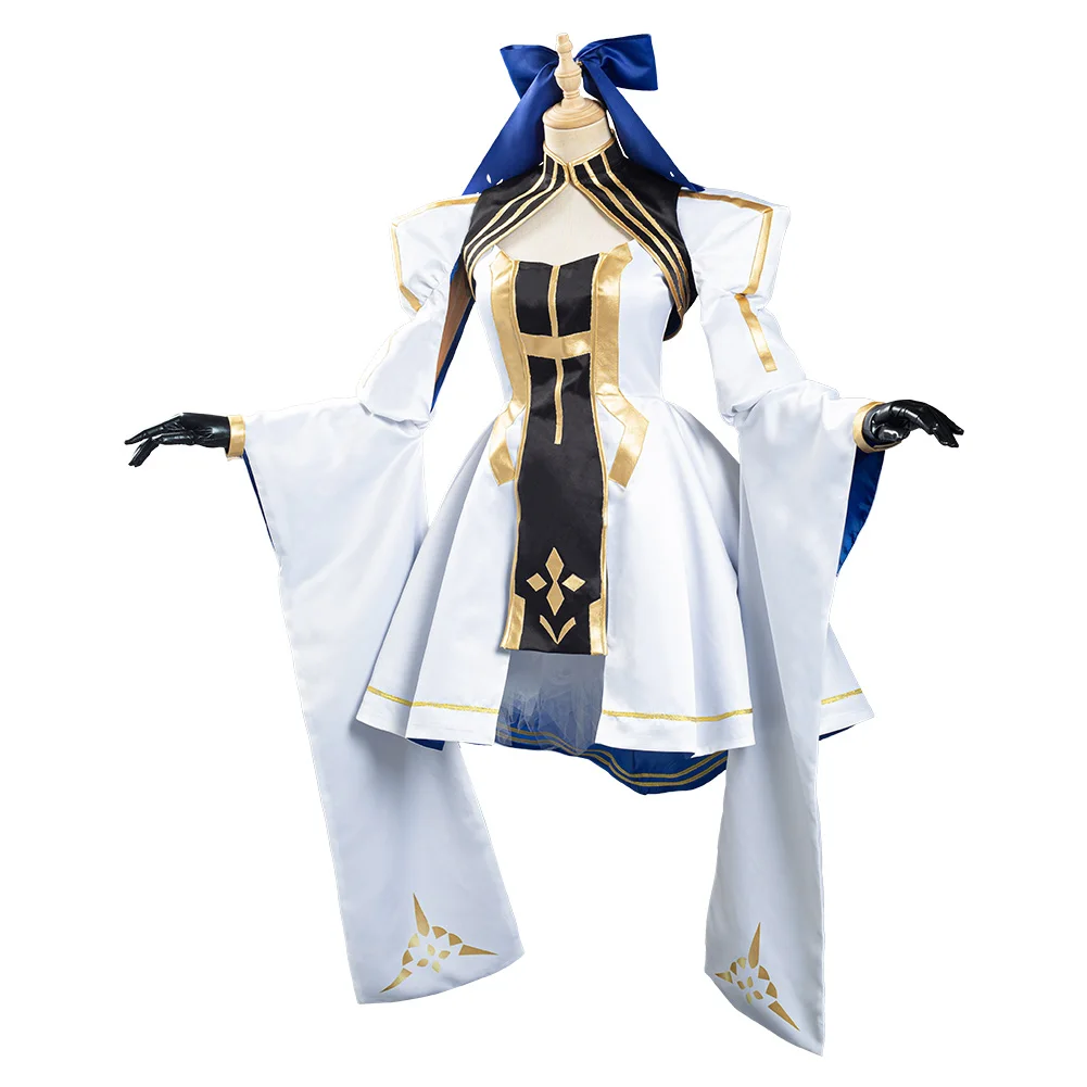 Аниме Fate Grand для косплэй FGO карнавальный костюм платье кимоно наряд Хеллоуина