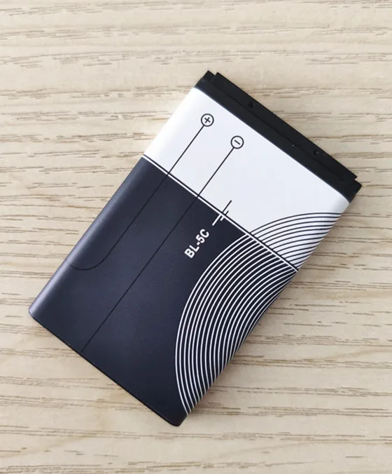 АЗК 100% BL-5C оригинальный мобильный телефон Батарея для Nokia BL 5C 1100 6600 6230 1108 1112 1200 n70 n91