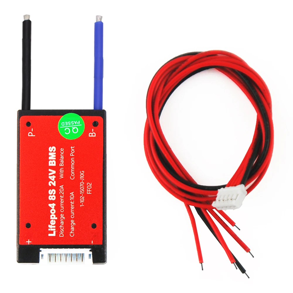 LiitoKala Водонепроницаемый 8S 24v 29 6 v 20A BMS литиевый lipo 3 2 V lifepo4 bms для электрического