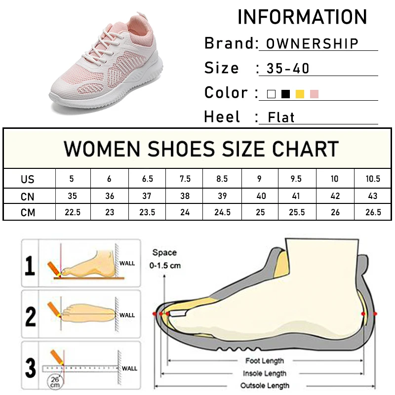 

2021 Women Mesh Lace Up Platform Sneaker Vulcanized Woman Solid Casual Flats Female Summer Casual Shoes Ladies Big Size 40