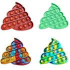 Popite поп подарок Радуга пузырьки стрейч струны анти-стресс дети взрослые силиконовые игрушки для снятия стресса сжимаемая игрушка