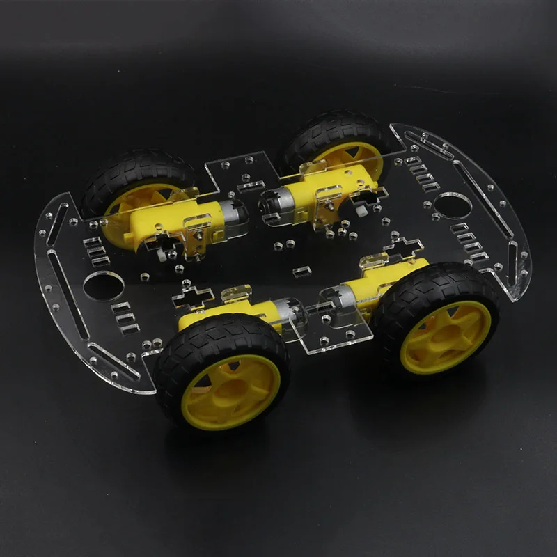 Умное автомобильное шасси 4WD автомобиль 4 колеса автомобиля отслеживания обходом