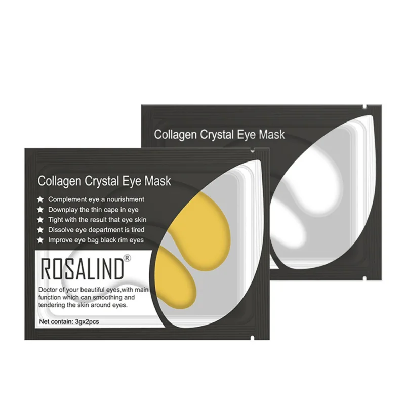 24K золото коллаген патчи для глаз темный круг отечность мешок маска против